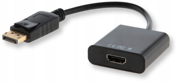 Adapter SAVIO CL-55 DisplayPort (M) - HDMI (F)