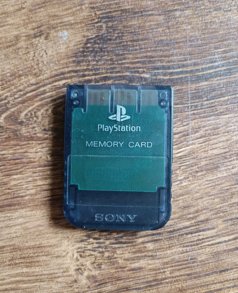Karta pamięci PSX PS1 PSone PlayStation SZARY