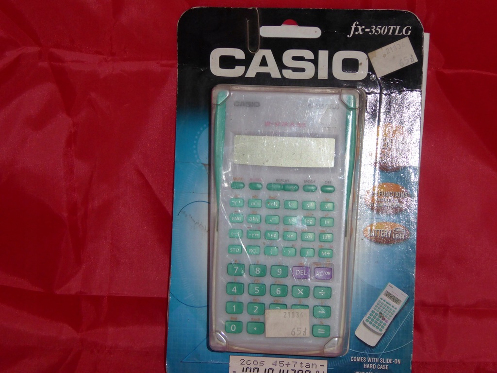 nowy kalkulator naukowy casio fx-350tlg okazja