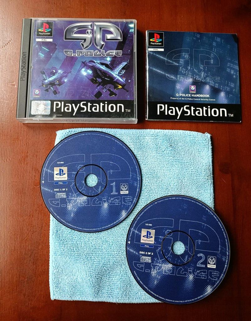 G-POLICE PSX PS1 PLAYSTATION