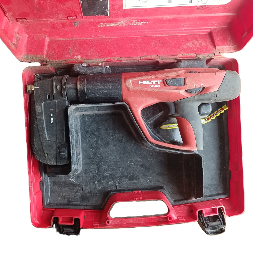 Osadzak prochowy Hilti DX460MX w pełni sprawny