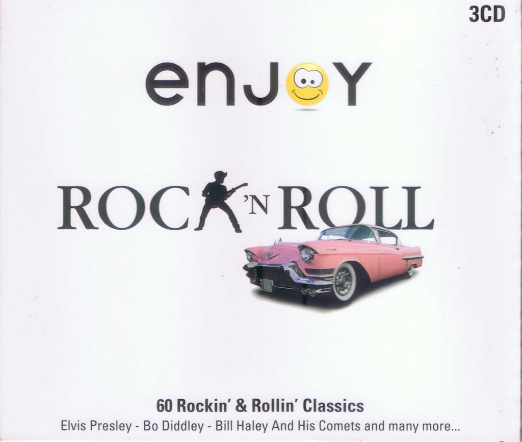 Enjoy Rock n Roll 3CD PRESLEY PLATTERS ORBISON