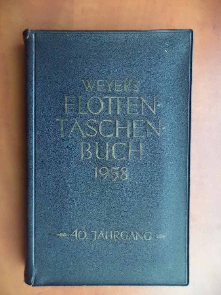 Weyers Flotten Taschenbuch 1958