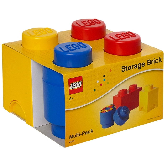 Lego Storage Box pojemniki Lego 3 szt 4014
