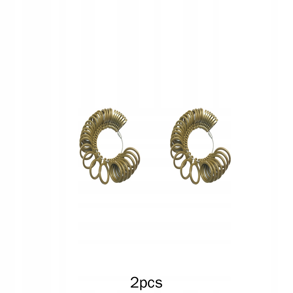 2x 32-częściowy rozmiar pierścienia Ring Gauge