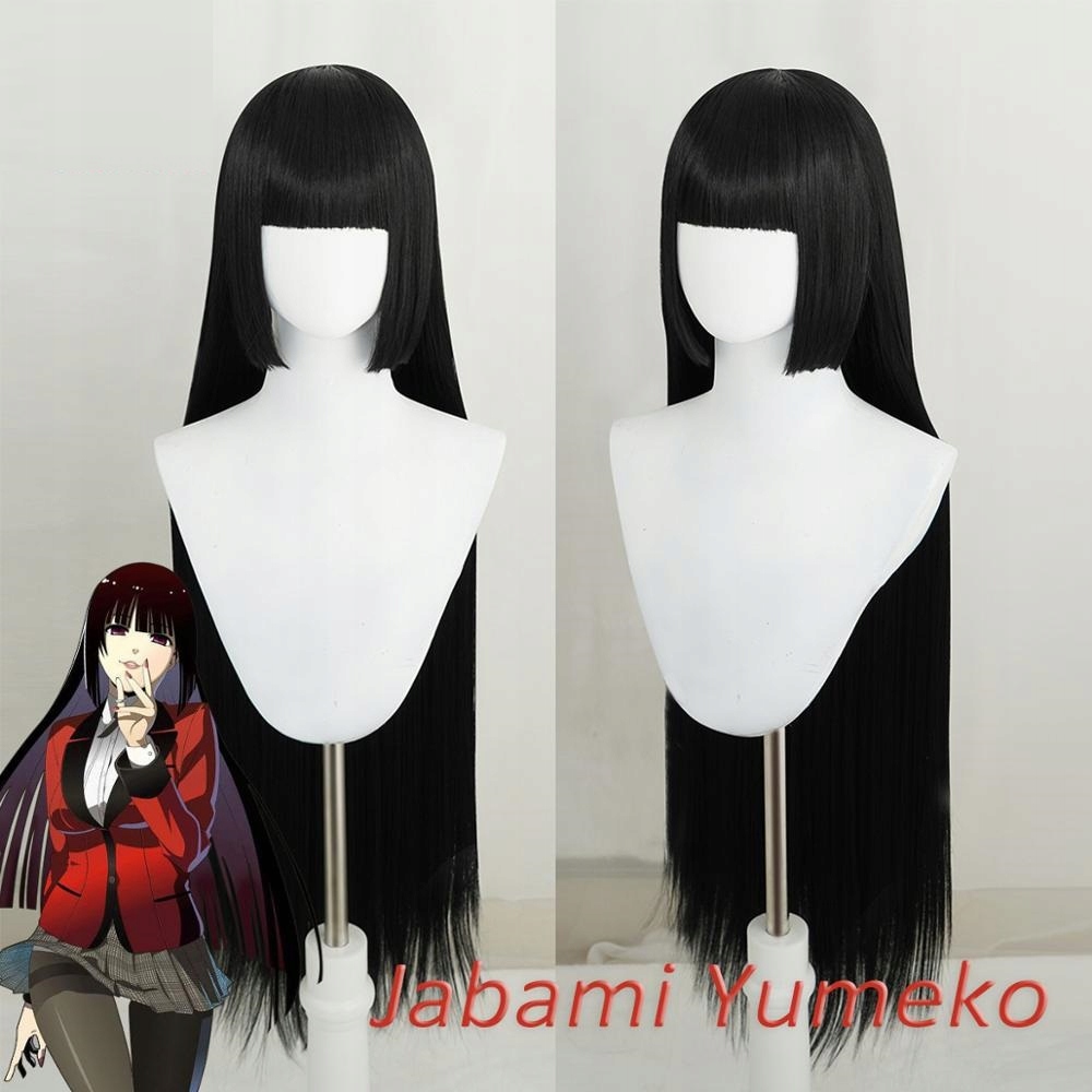 Peruka Yumeko Jabami Kakegurui Anime Cosplay