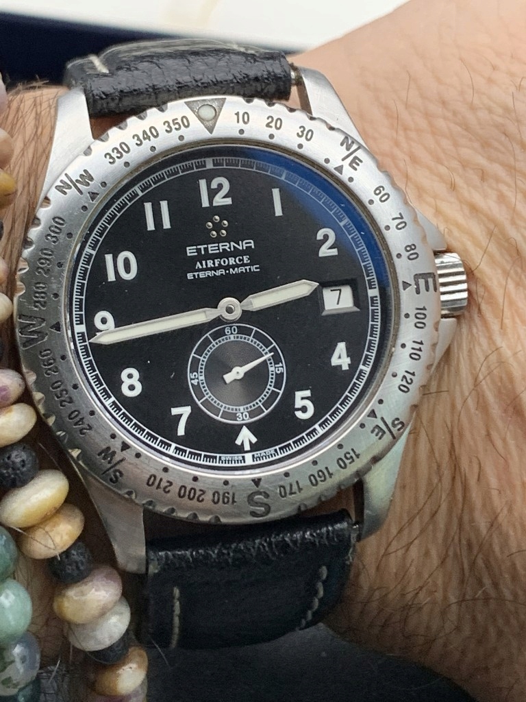 ETERNA AIRFORCE ETERNA-MATIC AUTOMAT ETA2895 Ideal