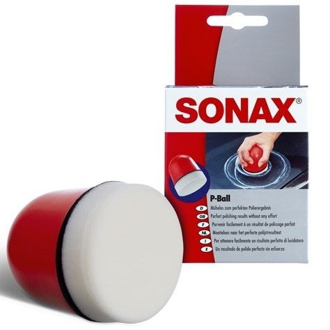 SONAX P-Ball Aplikator Uchwyt z gąbką polerską