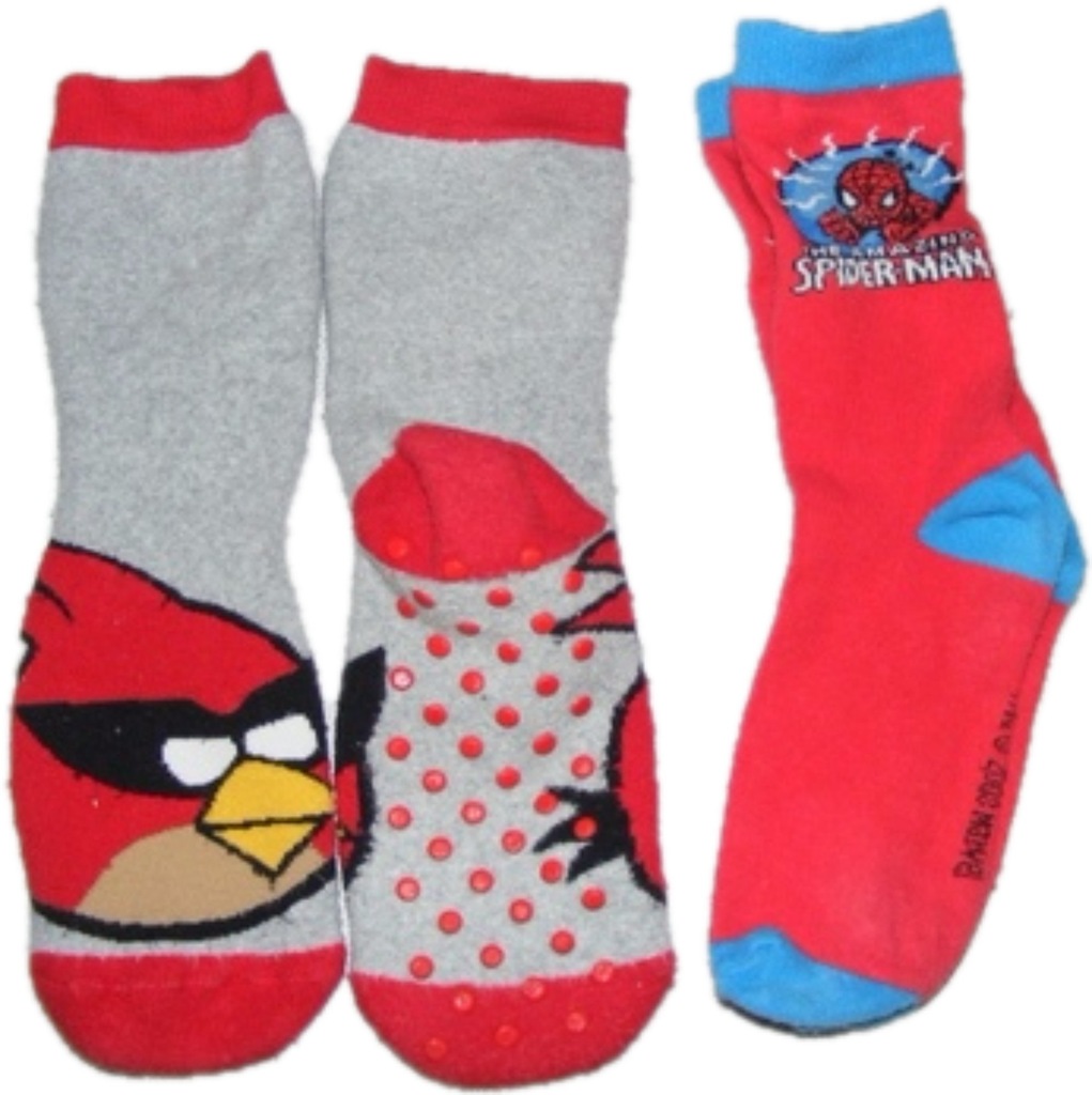 SPIDERMAN__ANGRY BIRDS__FROTTE Z ABS__2 PARY