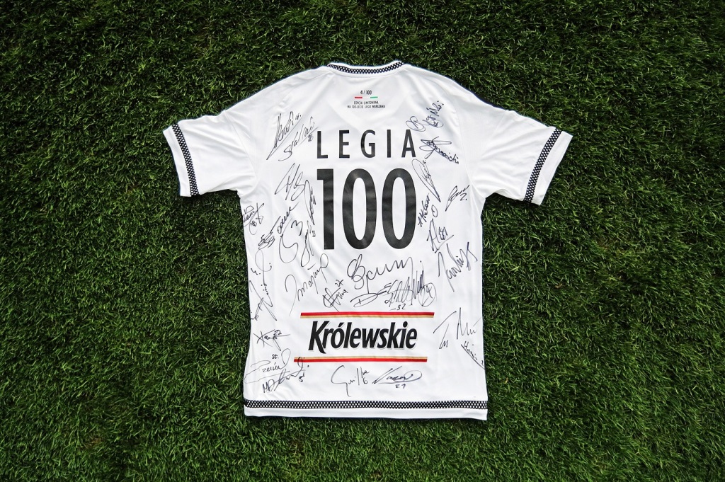 Limitowana koszulka „Legia 100” nr 4