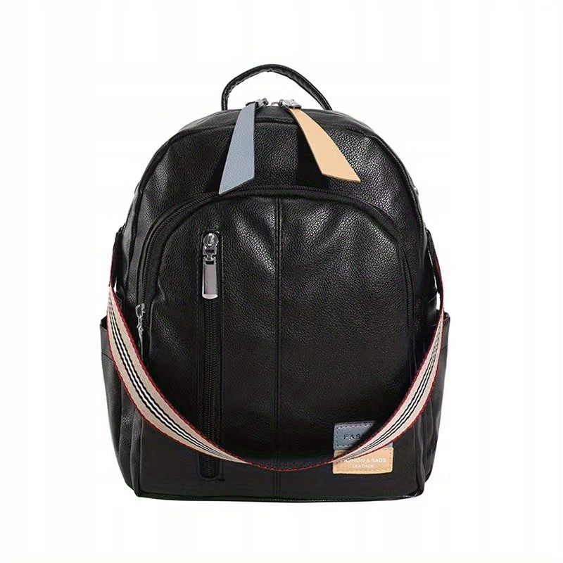 Women's Stylish Leather Backpack Casual Travel Bag