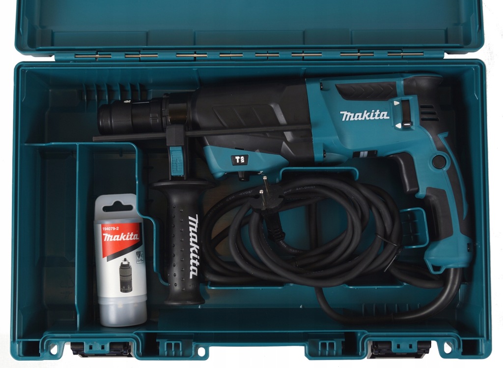 MAKITA MŁOTO-WIERTARKA HR2630T + SMAR 3 LATA GW - 7802097075 ...
