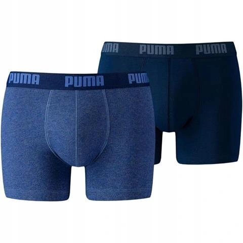 Bokserki Puma Basic Boxer granatowe 2pak ROZ. M