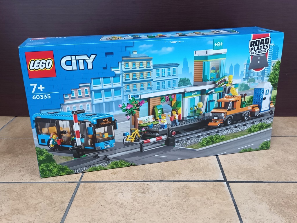 LEGO 60335 City Dworzec Kolejowy - 13223632658 - oficjalne archiwum Allegro