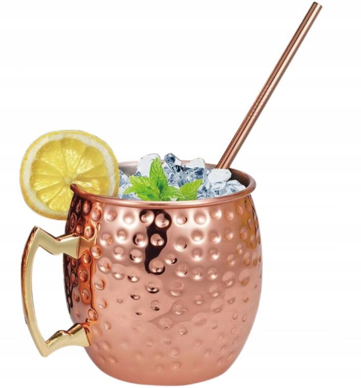 kubków Miedziane Moscow Mule zestaw 4