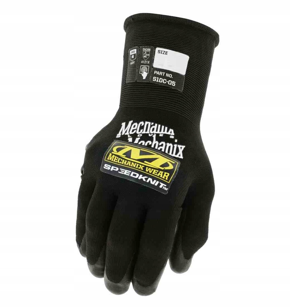 Rękawice Mechanix SpeedKnit S1DC05 Black r.XXL