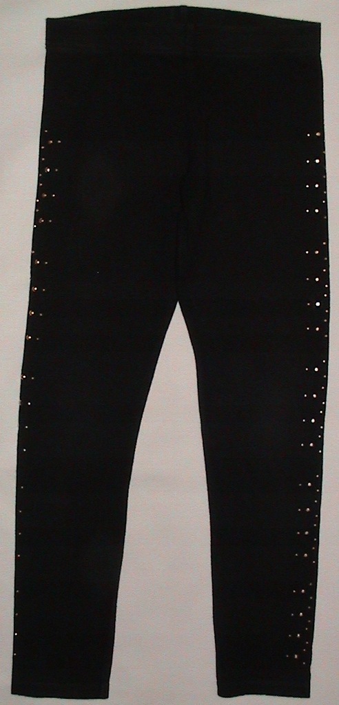 F&F Legginsy z cyrkoniami - rozm. 122 !!!