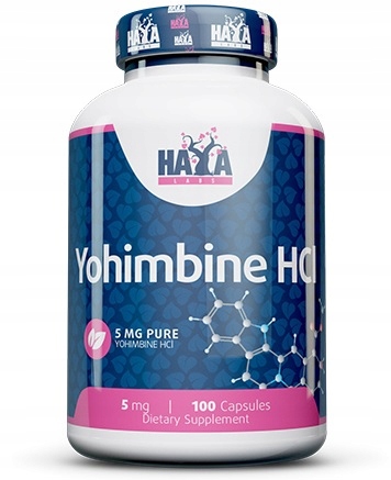 HAYA LABS YOHIMBINE HCL 100 KAP. JOHIMBINA 5 MG