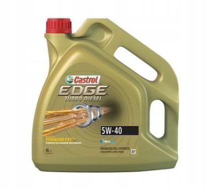 SYNT OLEJ CASTROL EDGEDIESEL POMPOWTRYSK 5W40 4L