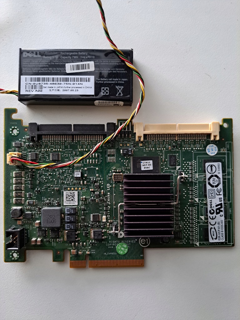 KONTROLER SAS DELL E2K-UCP-61-(B) PCIe