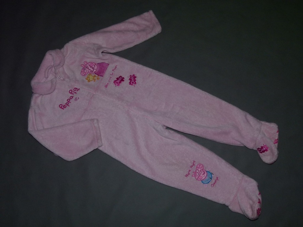 MOTHERCARE PEPPA PIG pajac piżama 4 - 5 lat