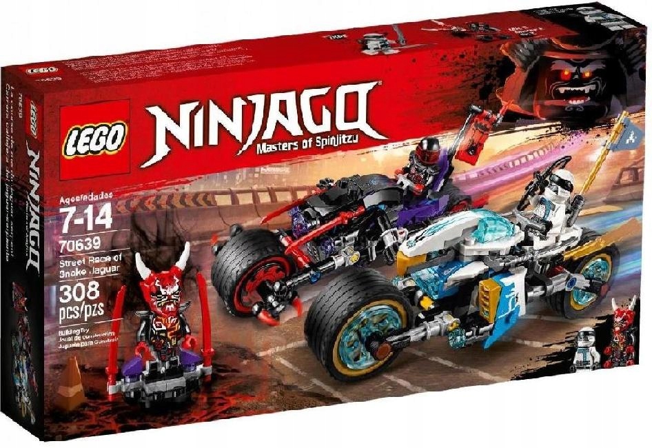 Ninjago Wyścig uliczny Wężowego Jaguara