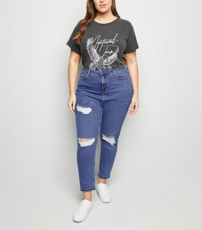 D1B710*NEW LOOK SPODNIE JEANSY 20 48 4XL I01