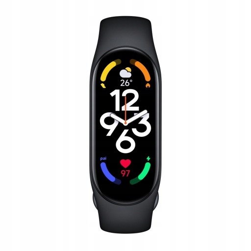 Купить Умные часы Xiaomi Mi Band 7 black PL: отзывы, фото, характеристики в интерне-магазине Aredi.ru