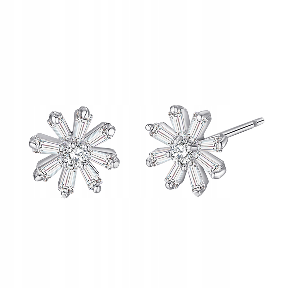 1 Pair Women Earrings Elegant Petal Shape