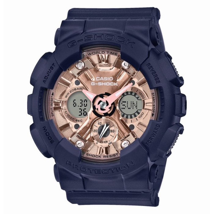 ORYGINAŁ CASIO G-SHOCK GMA-S120MF-2A2 Z OPAKOWANIE