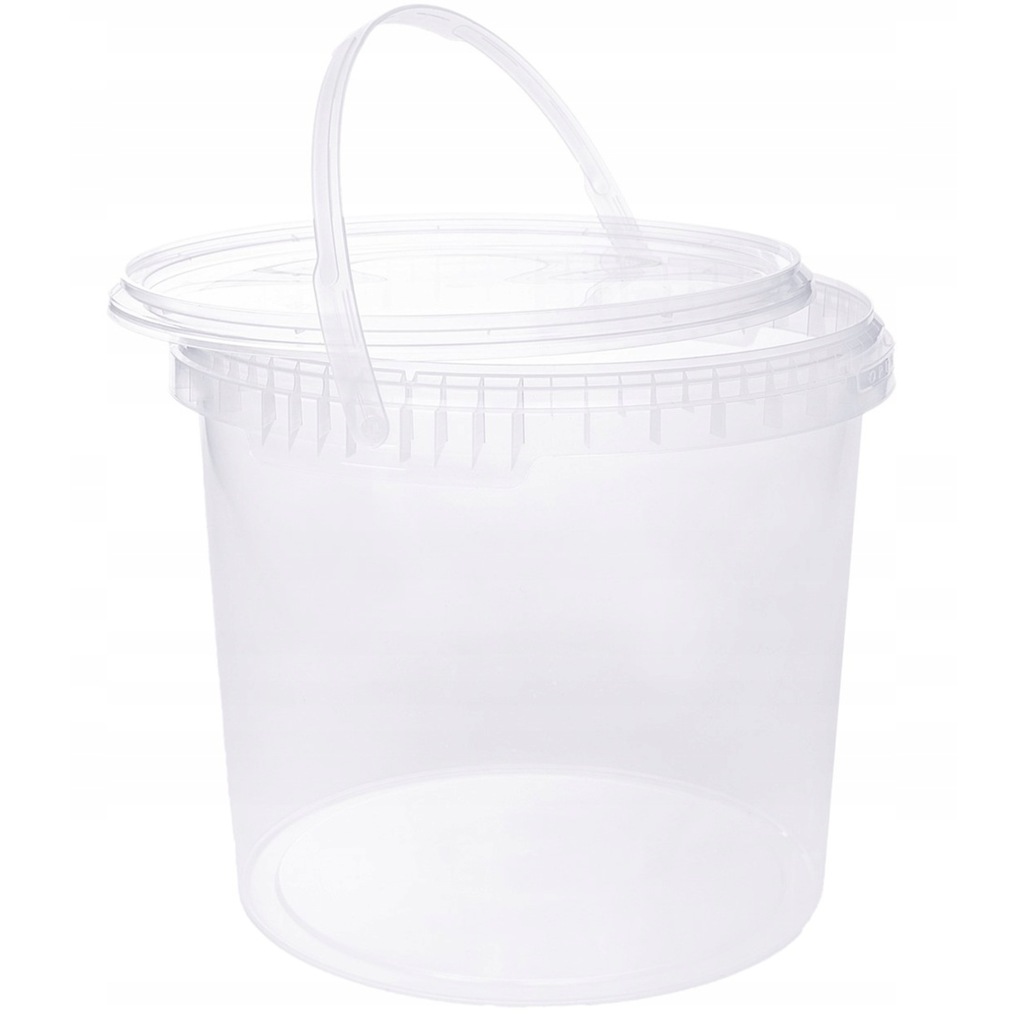 Wiadro 3L - WIADERKO PLASTIKOWE Z POKRYWKĄ