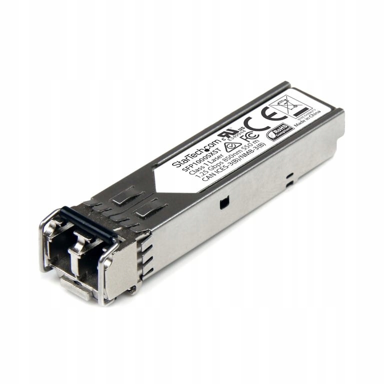 StarTech SFP1000SXST moduł przekaźników sieciowych Swiatłowód 1250 Mbit/s S