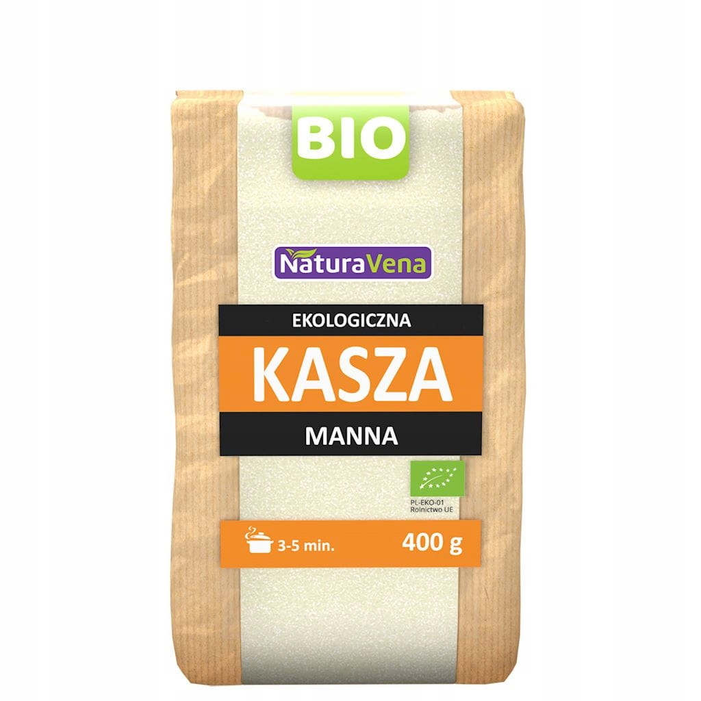 Kasza manna bio 400 g naturavena