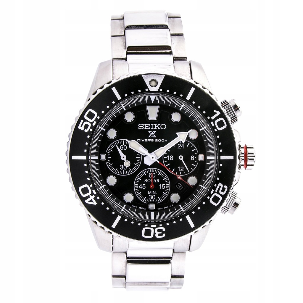 seiko solar chronograph ssc015p1