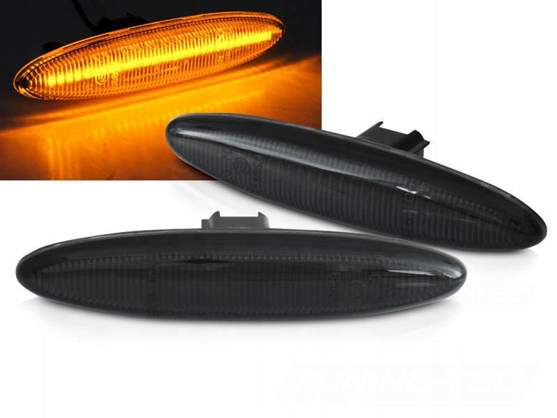 KIERUNKOWSKAZY BOCZNE DYNAMICZNE LED SMOKE do LEXUS IS II 06-10