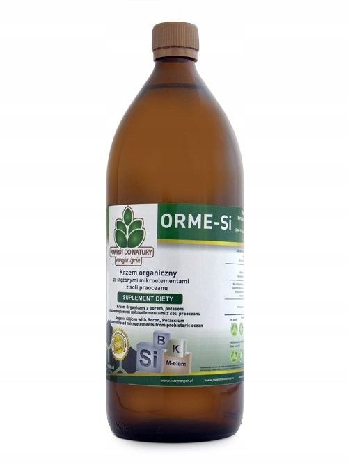 ORME-Si KRZEM ORGANICZNY Z BOREM I MINERAŁAMI 1L