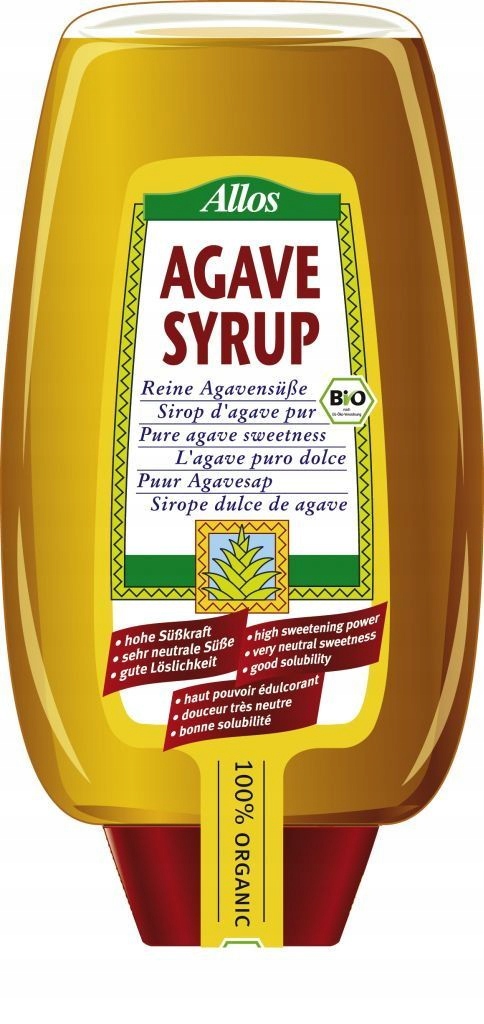 SYROP Z AGAWY BIO 690 g (500 ml) - ALLOS