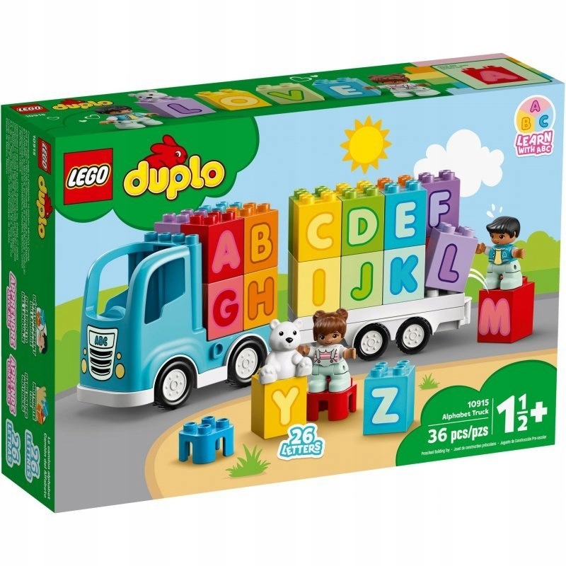 LEGO 10915 DUPLO Ciężarówka z alfabetem