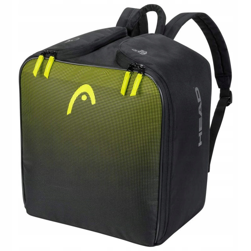 Head plecak Boot Backpack Black-Yellow