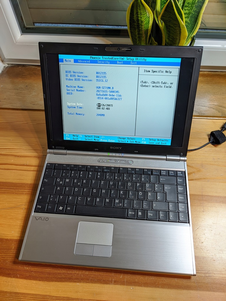 Laptop Sony Vaio SZ71MN C2D Nietestowany!