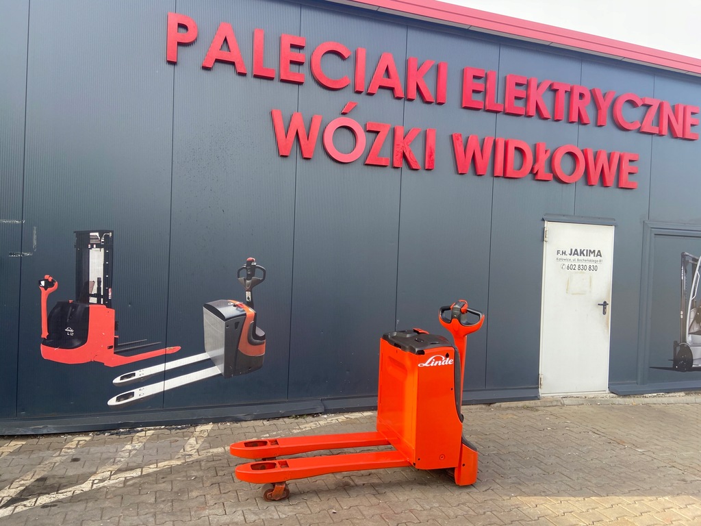 PALECIAK ELEKTRYCZNY WÓZEK Linde T 16 2016 rok