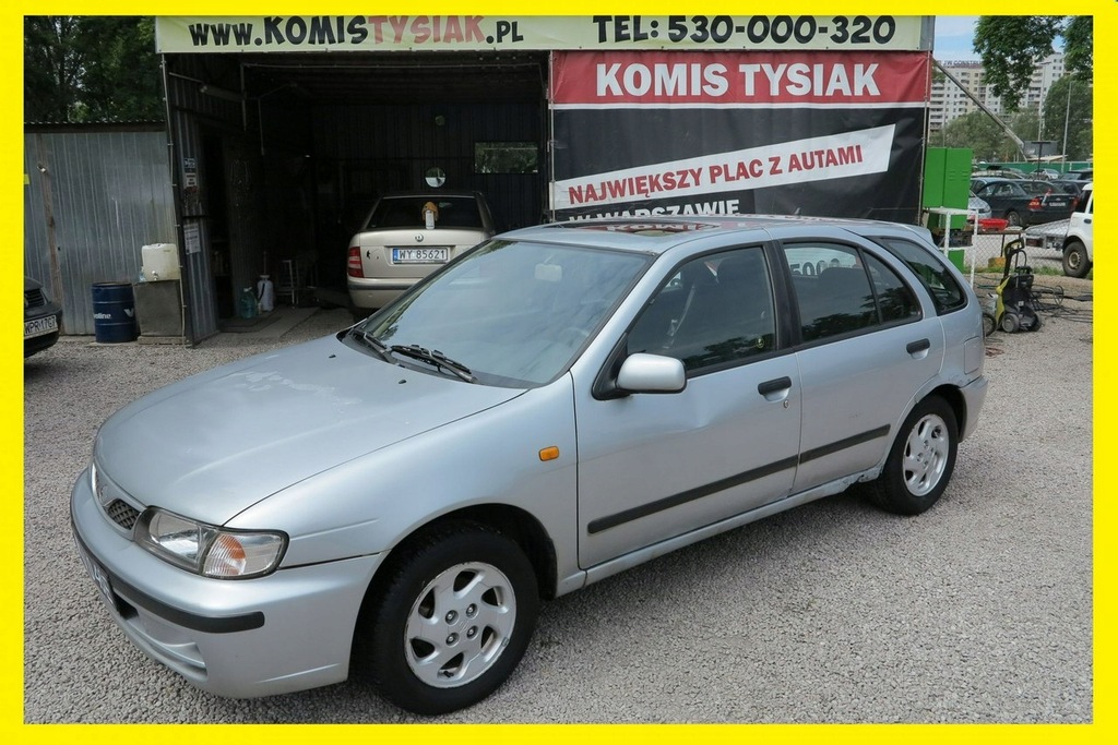 Nissan Almera 1.4 benzyna, 1999 rok KOMIS TYSIAK