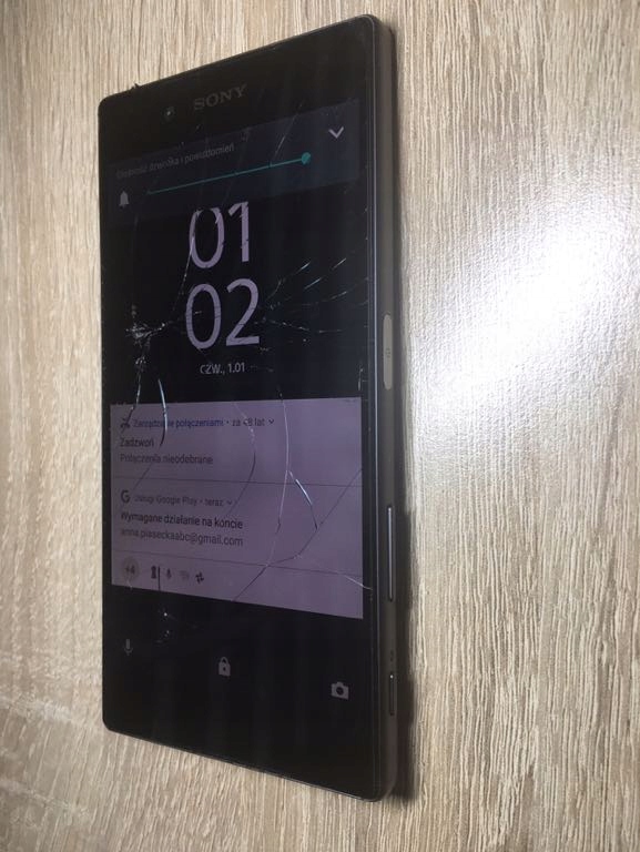 Wyświetlacz Lcd Sony Xperia Z5 E6653 zbity digitiz