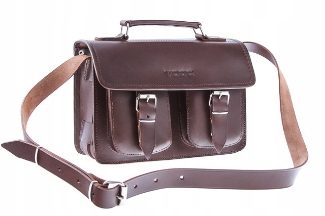 STYLOWA TORBA KUFEREK VINTAGE P30 BROWN