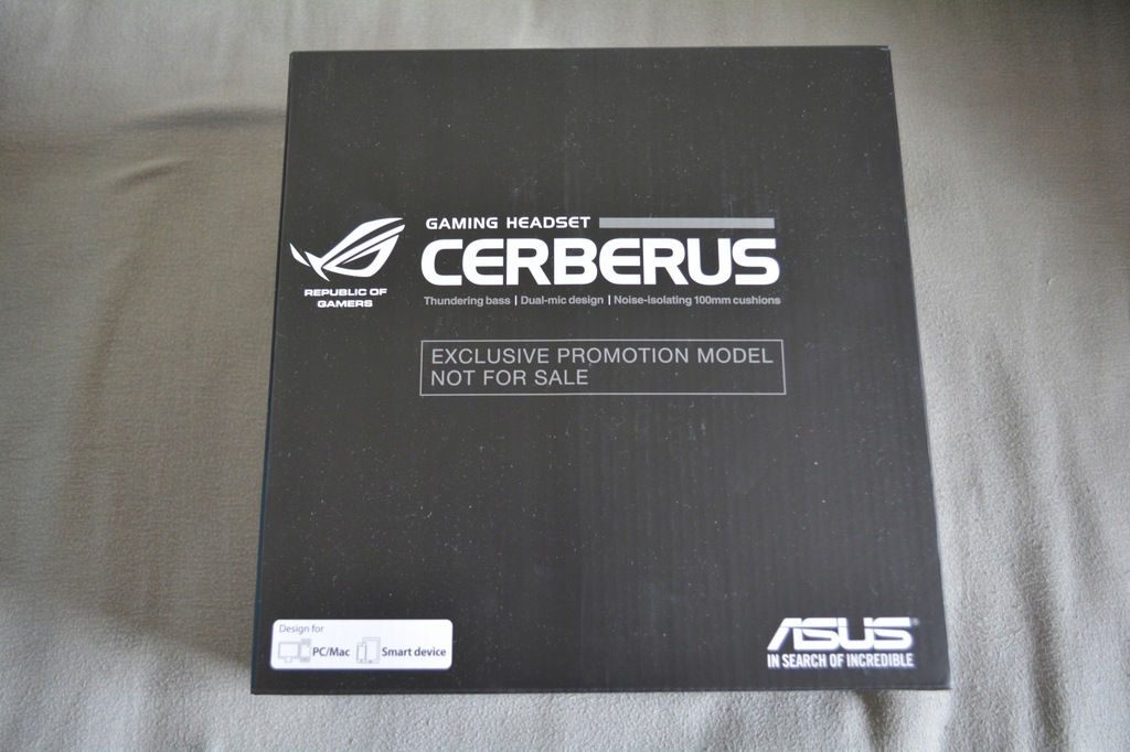 Słuchawki Asus Cerberus Gaming Headset, NOWE
