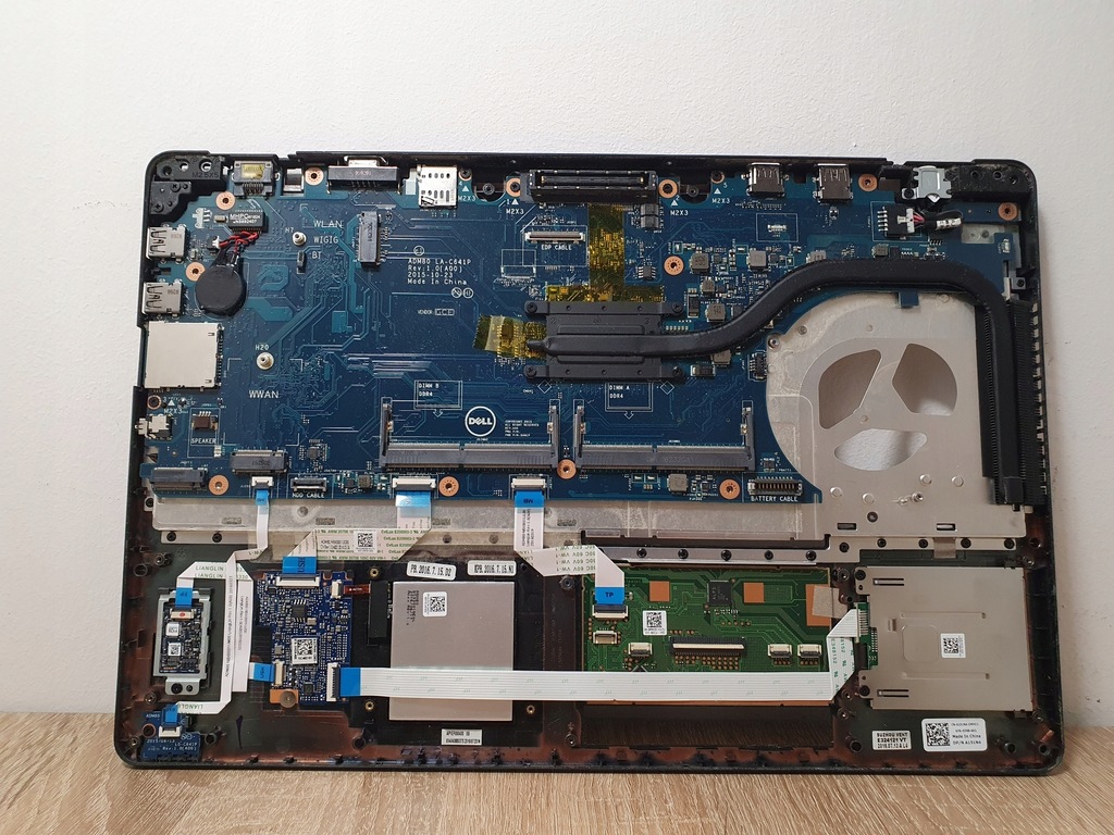 Płyta główna DELL E5570 i5-6300U LA-641P