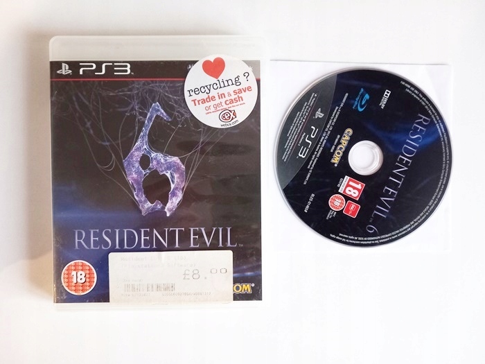 RESIDENT EVIL 6 PL =[PS3]=