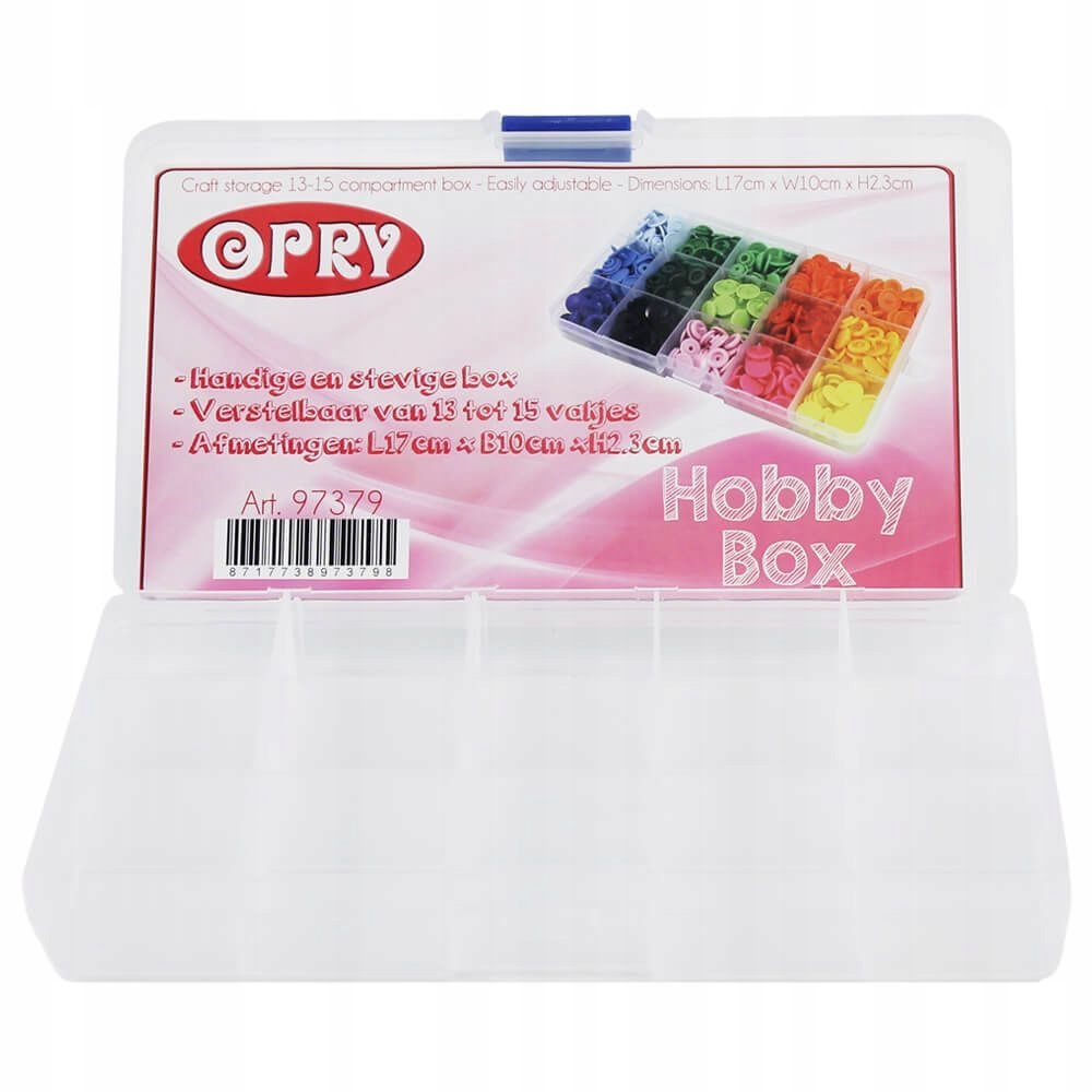 Pudełko Opry Hobby Box 17x10x2,3 cm Na Drobiazgi