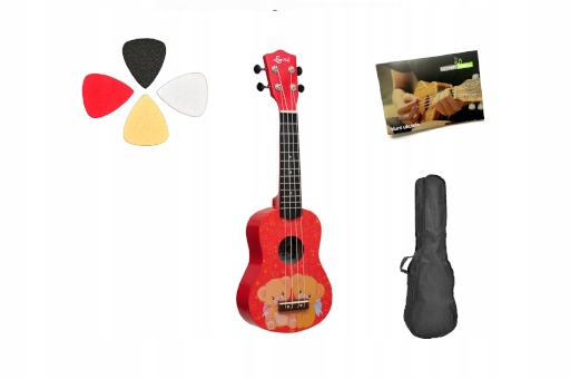 Ukulele sopranowe UC-130 Bear + Pokrowiec+GRATISY!