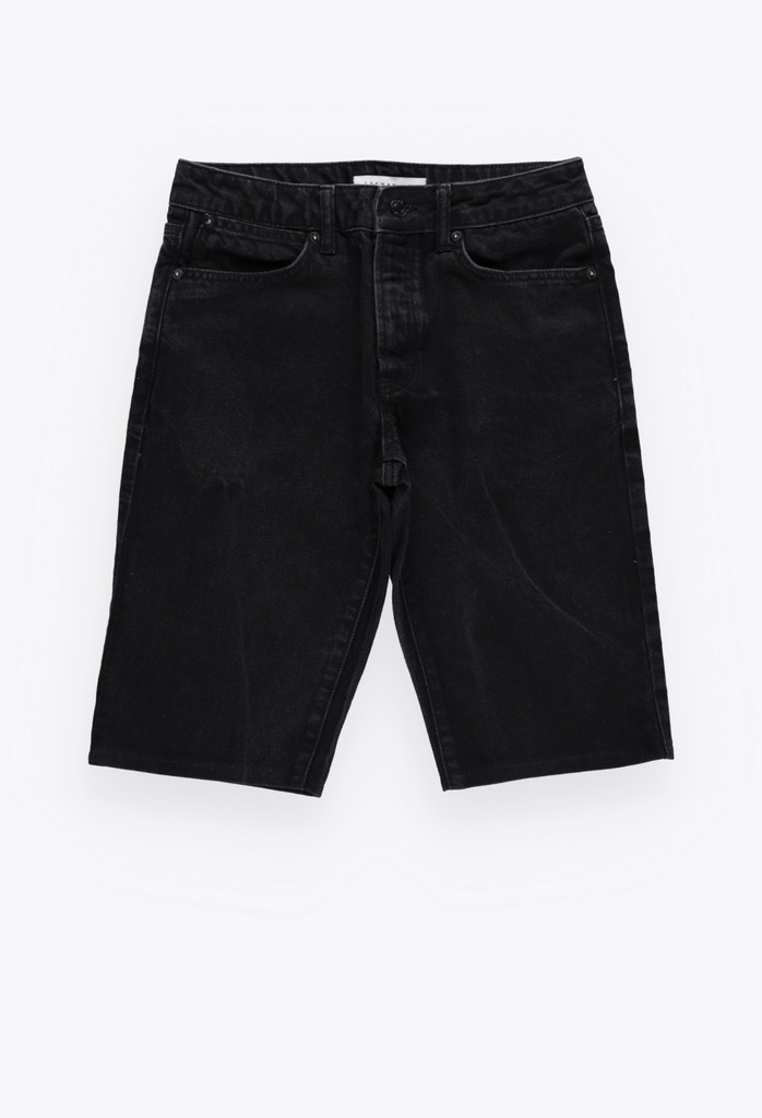 TOPMAN CZARNE SPODENKI JEANS 9MV XXJ__W28